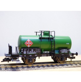 FLEISCHMANN 5425  K,  wagon citerne ancien  à plate forme de serre freins  THORL     DB    neuf  BO