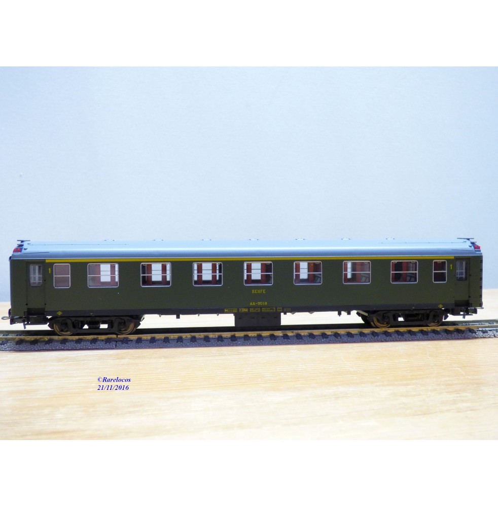 ELECTROTREN 5034K, voiture grandes lignes 1 Cl. type AA   RENFE    neuf    BO   BO