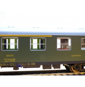 ELECTROTREN 5058K, voiture grandes lignes  mixte cafeteria / 1 Cl. type AAr   RENFE    neuf    BO   BO