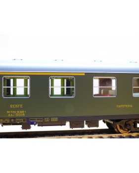 ELECTROTREN 5058K, voiture grandes lignes  mixte cafeteria / 1 Cl. type AAr   RENFE    neuf    BO   BO