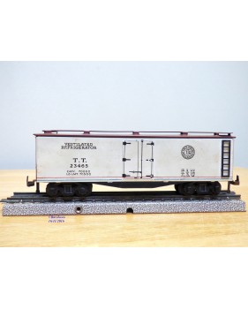 TRIX TWIN RAILWAY  TTR  686, wagon couvert réfrigérant  US    N° 23465