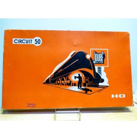 JOUEF  542  Circuit 50 , coffret mécanique 1 loco et 4 wagons   SNCF  Neuf   BO