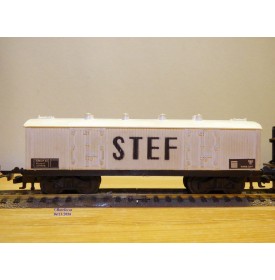 JOUEF  ??? Mecanic Trafic , rare coffret mécanique 1 loco, 3 wagons et 3 autos   SNCF     BO