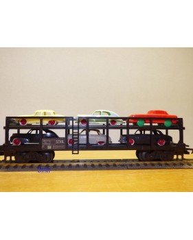 JOUEF  ??? Mecanic Trafic , rare coffret mécanique 1 loco, 3 wagons et 3 autos   SNCF     BO