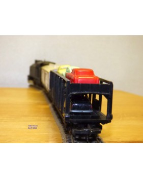 JOUEF  ??? Mecanic Trafic , rare coffret mécanique 1 loco, 3 wagons et 3 autos   SNCF     BO