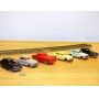 JOUEF  ??? Mecanic Trafic , rare coffret mécanique 1 loco, 3 wagons et 3 autos   SNCF     BO