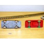 JOUEF  ??? Mecanic Trafic , rare coffret mécanique 1 loco, 3 wagons et 3 autos   SNCF     BO