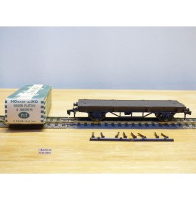 HORNBY acHO 717, wagon plat à ranchers  SNCF  Neuf  BO