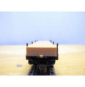 HORNBY acHO 7172, wagon plat à ranchers  avce chargement de bois  SNCF  Neuf  BO