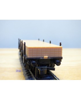 HORNBY acHO 7172, wagon plat à ranchers  avce chargement de bois  SNCF  Neuf  BO