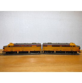 FLEISCHMANN 1341/2 U-1,  couplage locos diesel ALCO FA1 A+A   UNION PACIFIC 