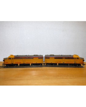FLEISCHMANN 1341/2 U-1,  couplage locos diesel ALCO FA1 A+A   UNION PACIFIC 