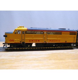 FLEISCHMANN 1341/2 U-1,  couplage locos diesel ALCO FA1 A+A   UNION PACIFIC 