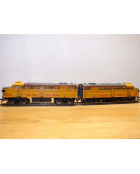 FLEISCHMANN 1341/2 U-1,  couplage locos diesel ALCO FA1 A+A   UNION PACIFIC 