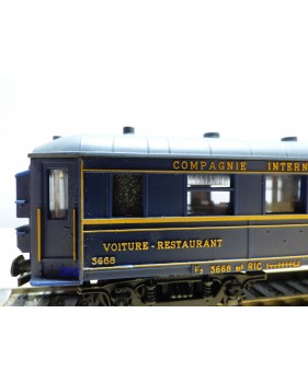 HORNBY acHO 7390, voiture restaurant CIWL SNCF 