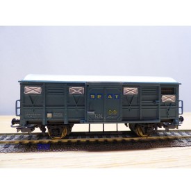 ELECTROTREN  1316,  wagon couvert    SEAT  RENFE     BO