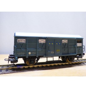 ELECTROTREN  1316,  wagon couvert    SEAT  RENFE     BO