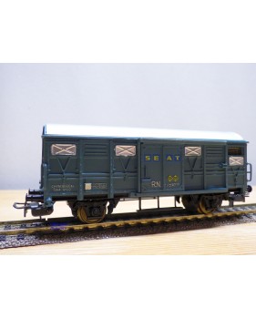 ELECTROTREN  1316,  wagon couvert    SEAT  RENFE     BO