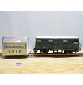 ELECTROTREN  1316,  wagon couvert    SEAT  RENFE     BO