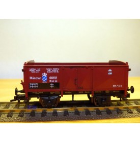 FLEISCHMANN 5883 K,  wagon tombereau type Omk [u]     K.B.Sts.B.   neuf  BO