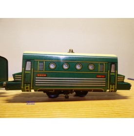 JUCSIE  ???, coffret 1 motrice, 2 wagons, rails et transformateur   BO  
