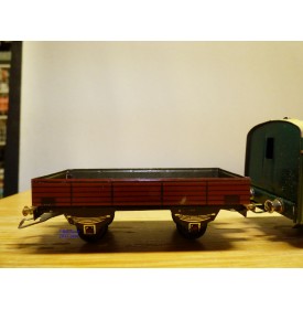JUCSIE  ???, coffret 1 motrice, 2 wagons, rails et transformateur   BO  