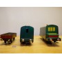 JUCSIE  ???, coffret 1 motrice, 2 wagons, rails et transformateur   BO  