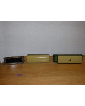 JUCSIE  ???, coffret 1 motrice, 2 wagons, rails et transformateur   BO  