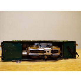 JUCSIE  ???, coffret 1 motrice, 2 wagons, rails et transformateur   BO  