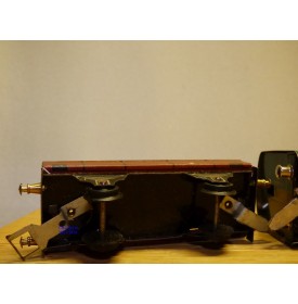 JUCSIE  ???, coffret 1 motrice, 2 wagons, rails et transformateur   BO  