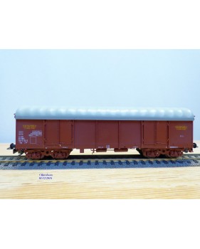 LILIPUT ancien 201 wagon plat chargé de 4 conteneurs ( cadres)  NS  BO