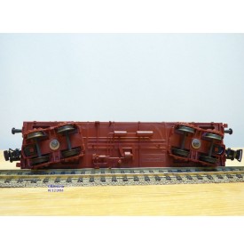 LILIPUT ancien 201 wagon plat chargé de 4 conteneurs ( cadres)  NS  BO