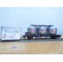 ELECTROTREN  1604,  wagon à 3 silos pour pulvérulents  type Ucs  GRP   FS        BO
