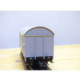 SACHSENMODELLE 78812, wagon couvert publicitaire "Abschied  von der DM " DR  neuf     BO