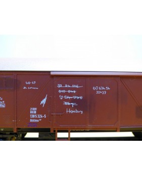 SACHSENMODELLE ?????, wagon couvert  type Bremenn Gkklms 207    DB  neuf     BO