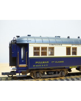 RIVAROSSI  véro 2485, voiture salon Pullman 1 ère classe avec cuisine  N° 4010  DE   CIWL   