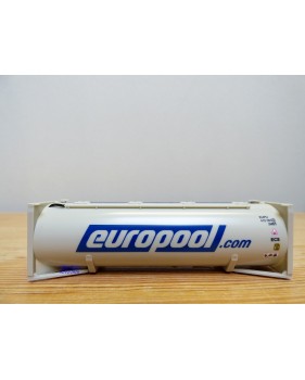 HERPA  076074,  conteneur silo sous pression EUROPOOL  neuf  BO   1/87  HO