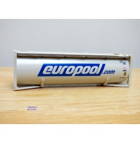 HERPA  076074,  conteneur silo sous pression EUROPOOL  neuf  BO   1/87  HO