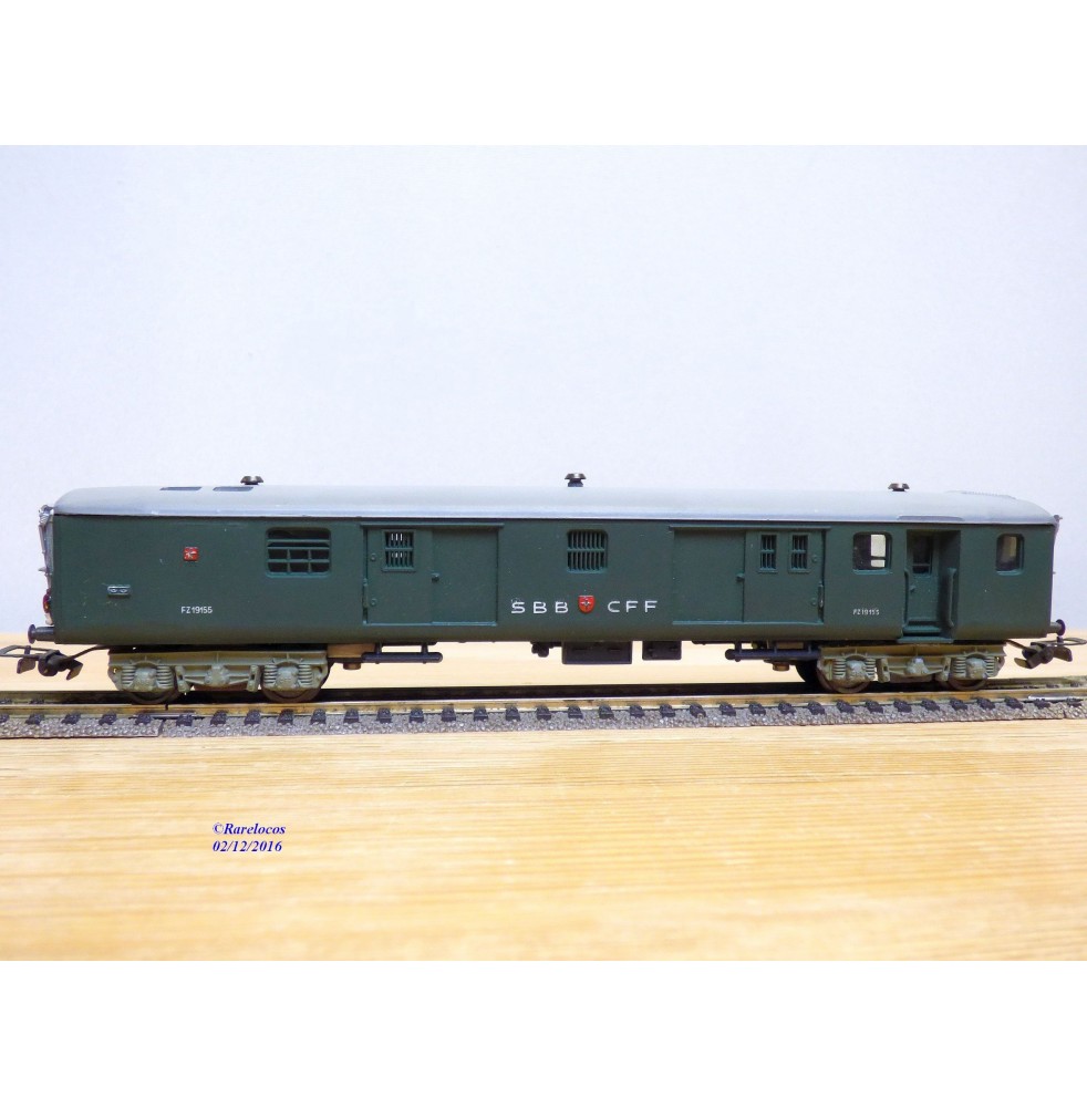 POCHER 311 / 2 , wagon silo special pour transport de ciment SBB