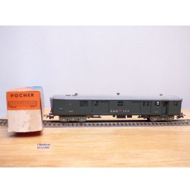POCHER 311 / 2 , wagon silo special pour transport de ciment SBB