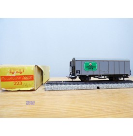 LILIPUT 223 / 221LI, wagon couvert réfrigérant    LIESINGER BIER  neuf   BO
