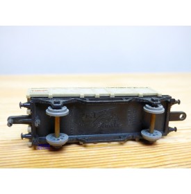 Rail Route  1/143 ème , wagon tombereau à guérite gris avec chargement de charbon