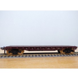 FLEISCHMANN 1425-1b, wagon plat ( flat car ) New York Central   NYC   neuf  BO