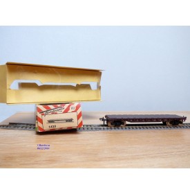 FLEISCHMANN 1425-1b, wagon plat ( flat car ) New York Central   NYC   neuf  BO