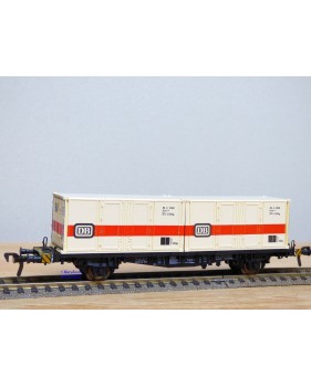 Fleischmann 5232, wagon plat porte conteneurs Lbs 598  BTmms   DB   neuf  BO