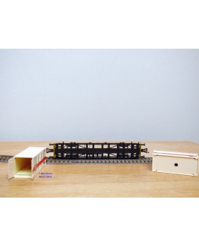 Fleischmann 5232, wagon plat porte conteneurs Lbs 598  BTmms   DB   neuf  BO