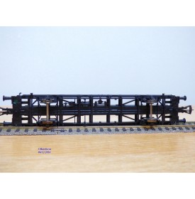 Fleischmann 5232, wagon plat porte conteneurs Lbs 598  BTmms   DB   neuf  BO