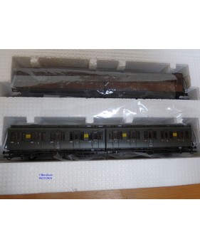ROCO 43026,  coffret 1 loco et 2 couplages de 2 voitures  Stadtbahn Berlin   KPEV  Epoque I   neuf    BO