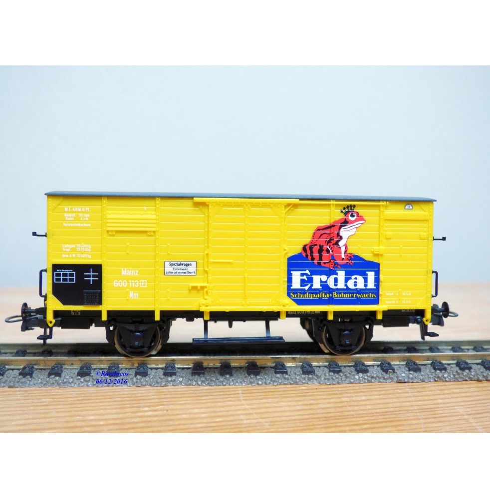 Roco 47258, wagon couvert  ancien  type Nm  ERDAL     KPEV    neuf    BO