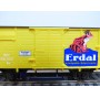 Roco 47258, wagon couvert ancien type Nm ERDAL KPEV neuf BO